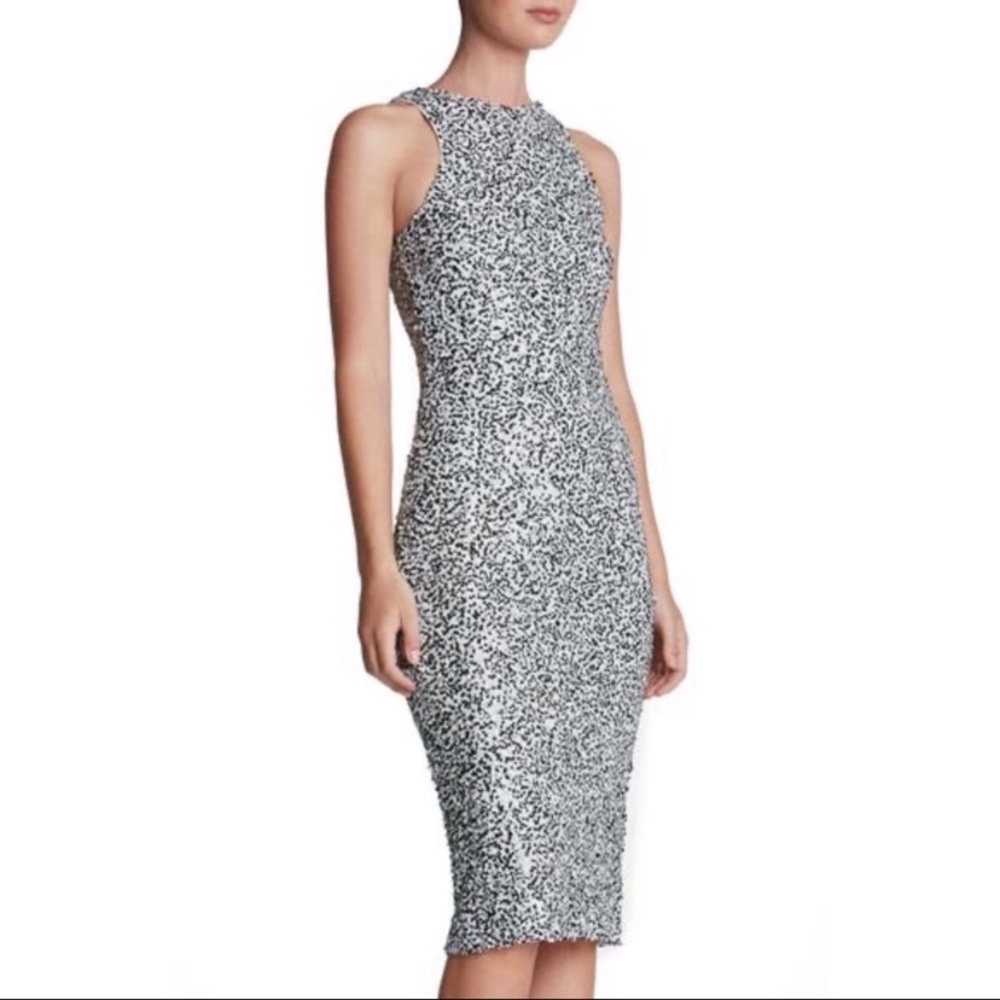 Dress the Population Shawn Sequin Midi Dress